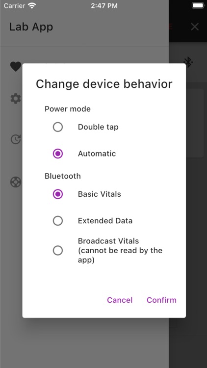 Cosinuss° Lab App screenshot-4