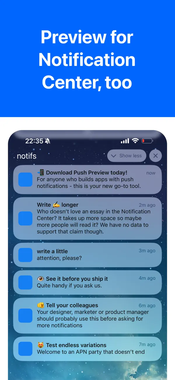#2. Push Preview (iOS) 由: Avery Intelligence