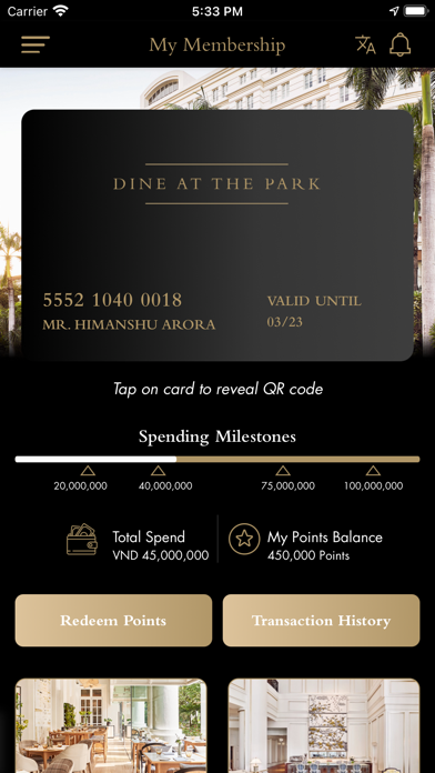 Dine at The Park Saigon Screenshot