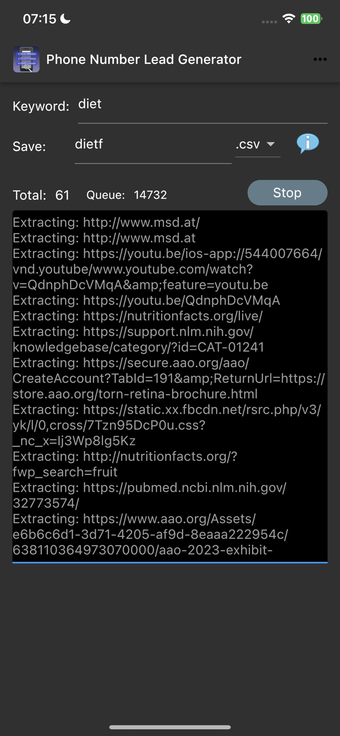 Phone Number Lead Generator