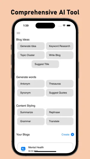 Blog Maker & Article Writer screenshot 1
