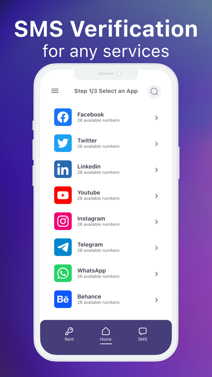 SMS Verification - Virtual SIM