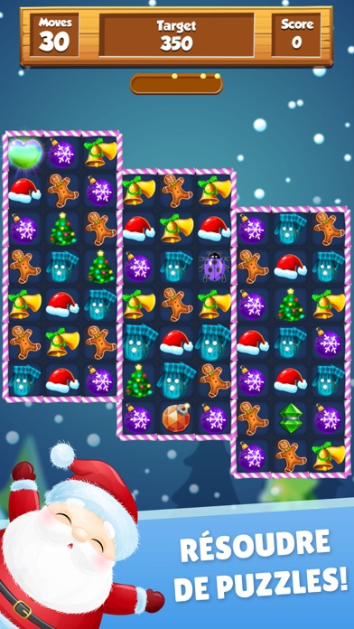 Screenshot #1 pour Noël 2024: Match 3 Puzzle