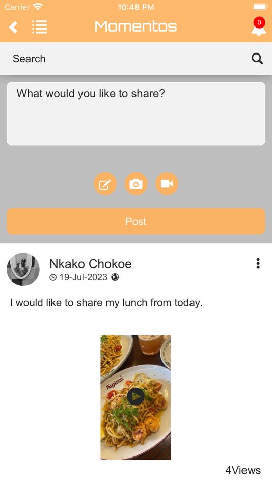 #3. Just For Friends (iOS) 由: Tshephang Minky Sekwakwa