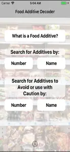 Food Additives - Australia screenshot #1 for iPhone