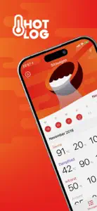 HotLog - Sauna Session Tracker screenshot #1 for iPhone