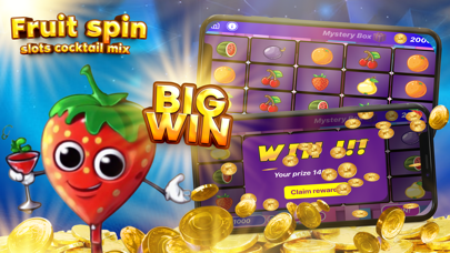 Fruit spin:slots cocktail mix Screenshot