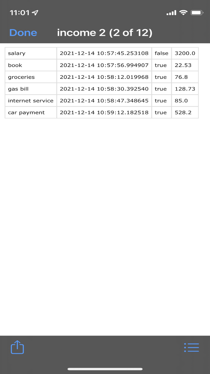Income and Expense Tracker