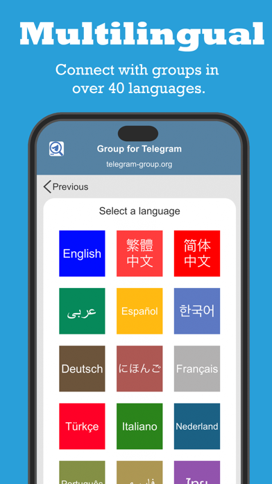 Group for Telegram Screenshot