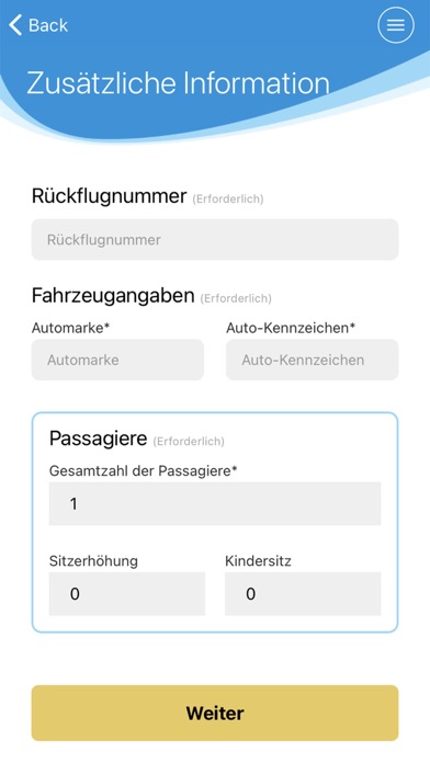 Private Parking Airport Zurich Screenshot