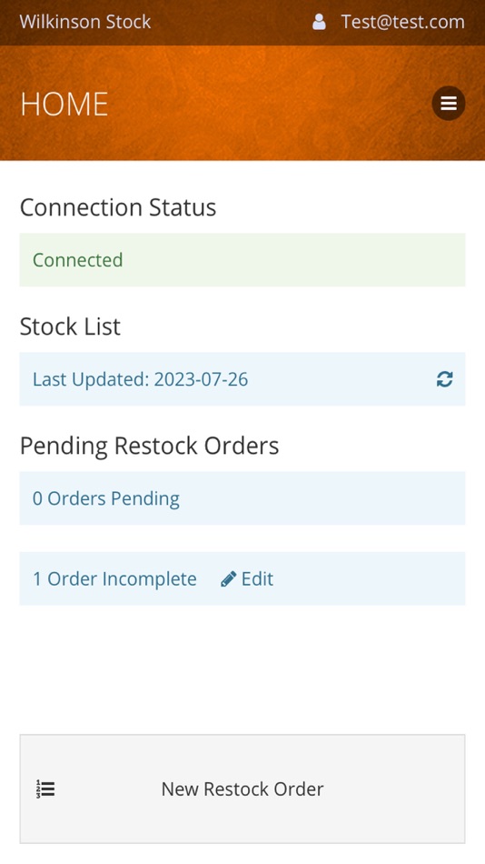 #2. Wilkinson Restock (iOS) 由: RDM Infinity, LLC