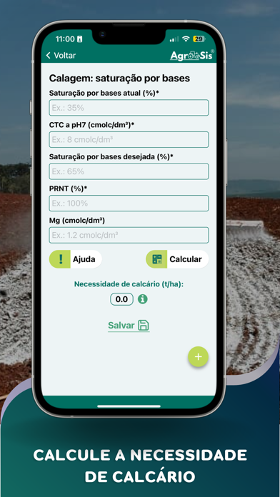 Calculadora Agrícola Screenshot