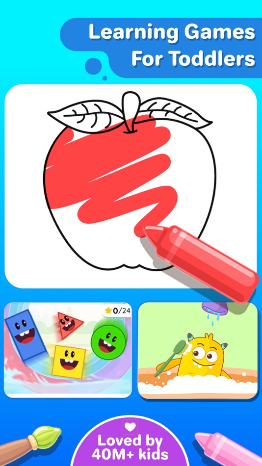 #2. Splash Jr: Toddler Learning (iOS) 由: StudyPad, Inc.