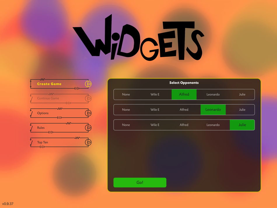 #1. Widgets: The Board Game (iOS) Podle: Kevin Hammond
