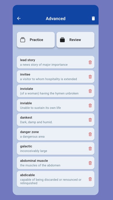 Eduza: English Dictionary Screenshot