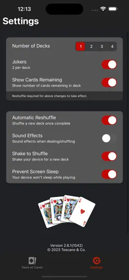 Game screenshot Deck of Cards - Virtual deck apk