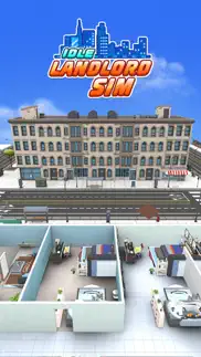 idle landlord sim iphone screenshot 2