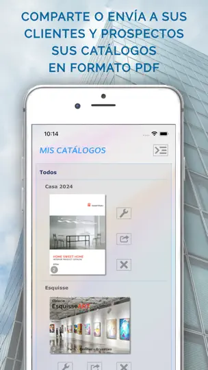 Captura de pantalla de Catálogos De Productos PDF en iPhone 4