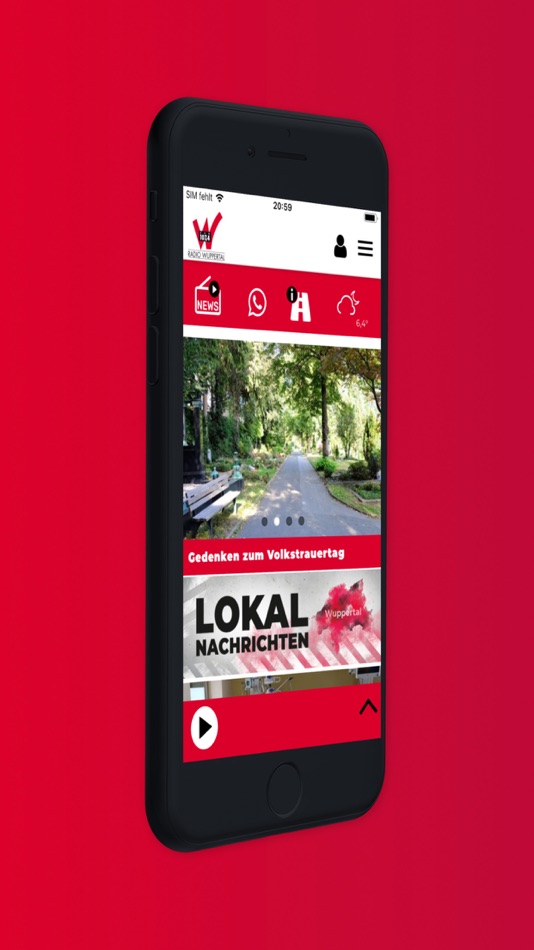 #1. Radio Wuppertal (iOS) 由: PFD Pressefunk GmbH