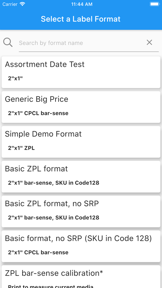 #2. ZiiZii Label Printing (iOS) 由: Ziiware Canada Inc