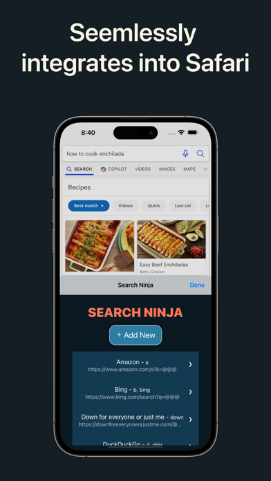 Search Ninja for Safari Screenshot
