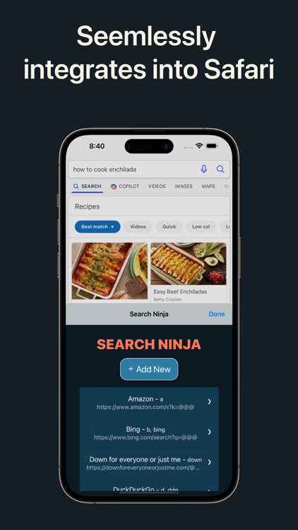 Search Ninja for Safari