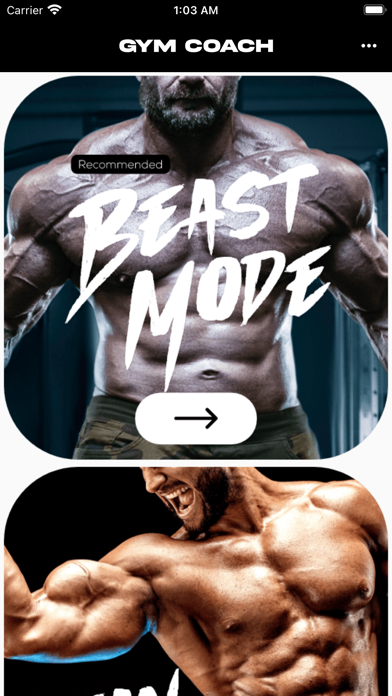 Gym Coach Screenshot