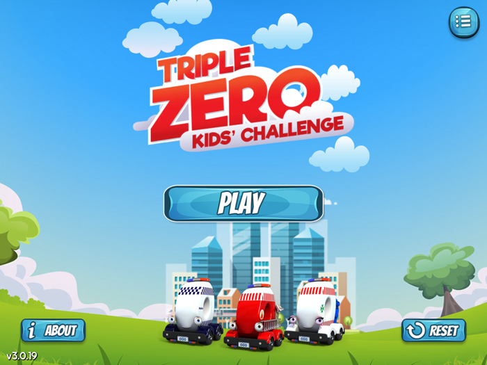 Triple Zero Kids Challenge
