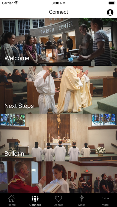 St. Charles Catholic Church Screenshot