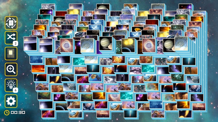 Mahjong Galaxy Space screenshot-7