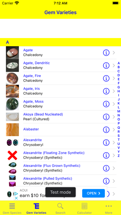 MyIntelliGem - Gemology App Screenshot