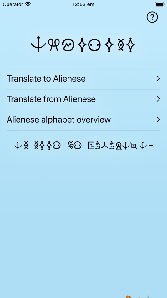 Alienese - 1.0 - (iOS)