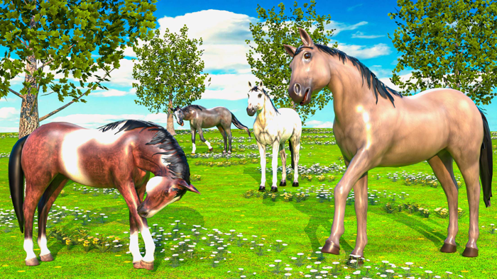 Wild Horse Simulator Rival 3D
