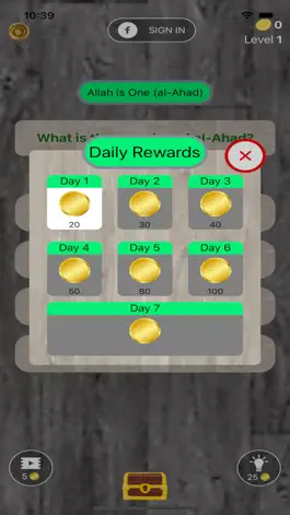 Game screenshot Islamic Quiz Legends apk
