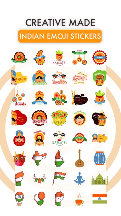 Made In India Emoji Stickers