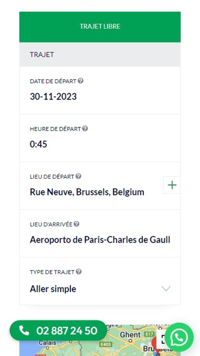 Allo Taxi Bruxelles Screenshot
