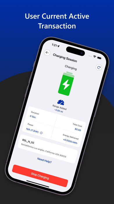 EV Charging Now Screenshot