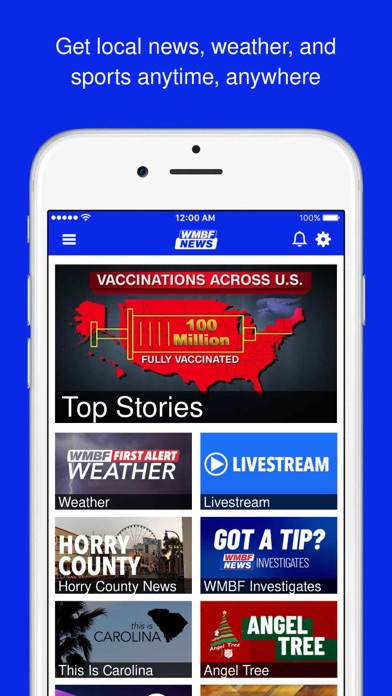 WMBF Breaking News & Weather Screenshot