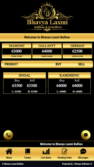 Bhavya Laxmi Bullion Screenshot