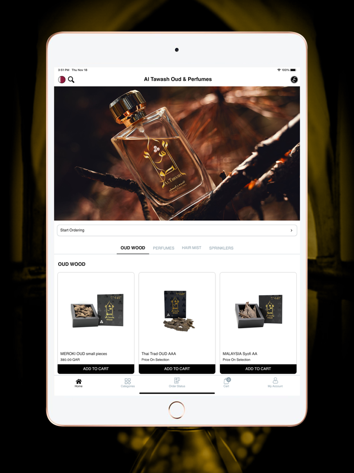 الطواش للعود والعطور