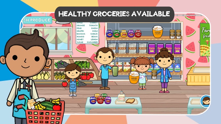 Lila's World: Grocery Store screenshot-6