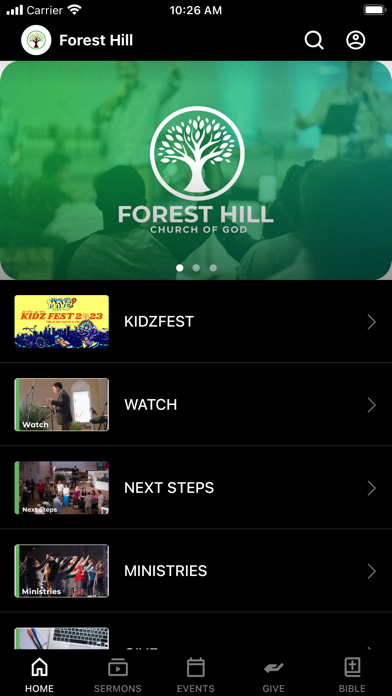 Forest Hill COG Screenshot