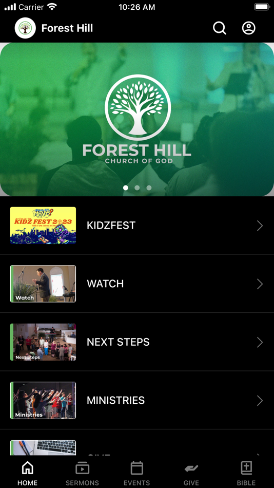 #1. Forest Hill COG (iOS) 由: FOREST HILL CHURCH OF GOD