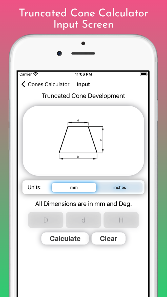 #5. Cones Calculator Pro (iOS) 由: Imran Pinjara