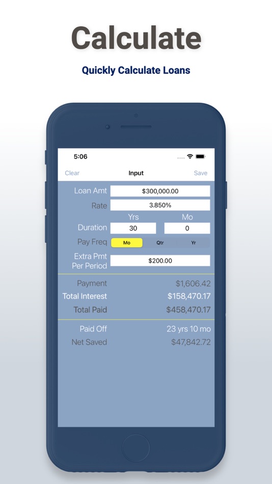 Loan and Mortgage Calculator - 2.10.0 - (iOS)