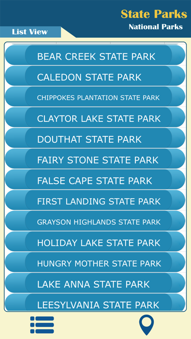 Virginia-State & National Park Screenshot