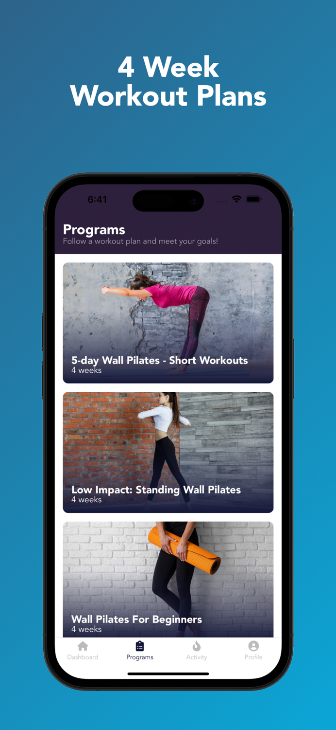 Wall Pilates - Workouts
