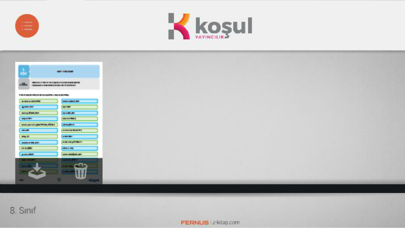 Koşul Mobil Kütüphane Screenshot