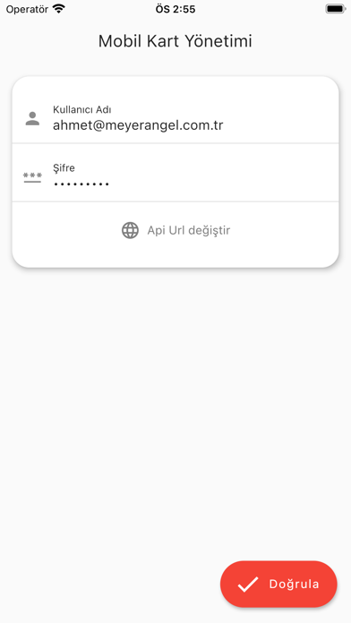 MeCard Cloud Screenshot