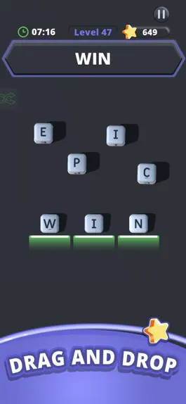 Game screenshot Match Words 3D apk